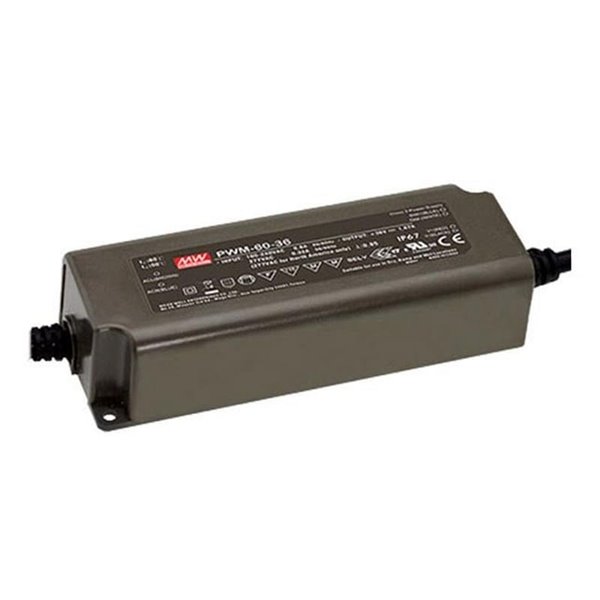 Fuente de alimentación LED 60W 12V DALI-2,especial para regulación TIRAS LED , IP67