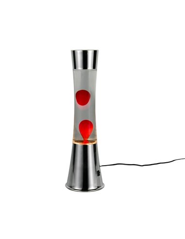 Lampe à lave rouge ETNA 21W 260lm, 3000K IP20