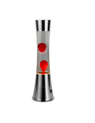Lámpara de lava roja ETNA 21W 260lm, 3000K IP20