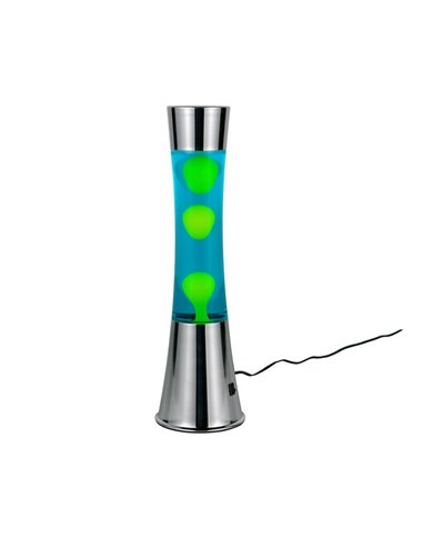 Lámpara de lava azul y verde ETNA 21W 260lm, 3000K IP20