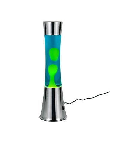 Lámpara de lava azul y verde ETNA 21W 260lm, 3000K IP20