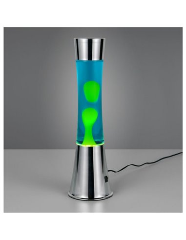 Lámpara de lava azul y verde ETNA 21W 260lm, 3000K IP20