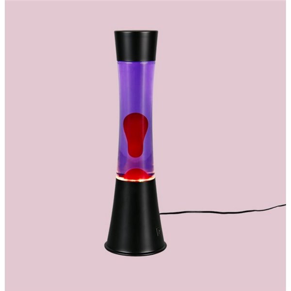 Lámpara de lava morado y rojo ETNA 21W 260lm, 3000K IP20