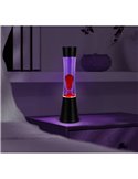 Lámpara de lava morado y rojo ETNA 21W 260lm, 3000K IP20