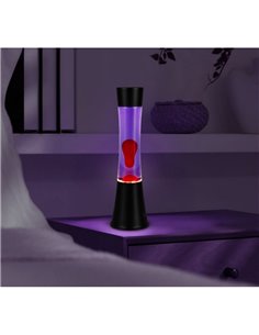 Lámpara de lava morado y rojo ETNA 21W 260lm, 3000K IP20 2