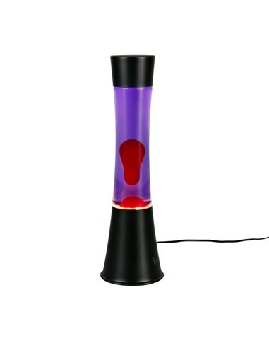Lámpara de lava morado y rojo ETNA 21W 260lm, 3000K IP20