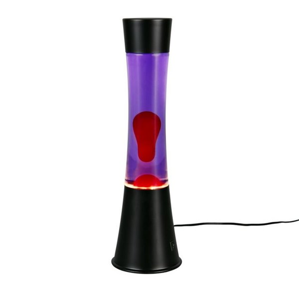 Lámpara de lava morado y rojo ETNA 21W 260lm, 3000K IP20