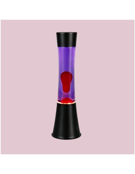 Lámpara de lava morado y rojo ETNA 21W 260lm, 3000K IP20