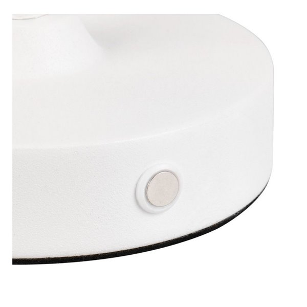 Lámpara de sobremesa recargable KENNY USB 1,5W 1x 140lm, 3000K IP20 Blanco