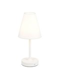 Lámpara de sobremesa recargable KENNY USB 1,5W 1x 140lm, 3000K IP20 Blanco