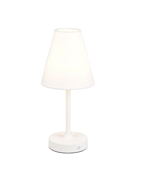 Lámpara de sobremesa recargable KENNY USB 1,5W 1x 140lm, 3000K IP20 Blanco