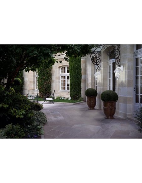 Applique d'extérieur LATERNA 5, lanterne suspendue, blanche, IP44, E27 (non incl.)