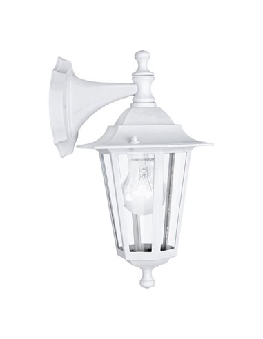 Applique d'extérieur LATERNA 5, lanterne suspendue, blanche, IP44, E27 (non incl.)