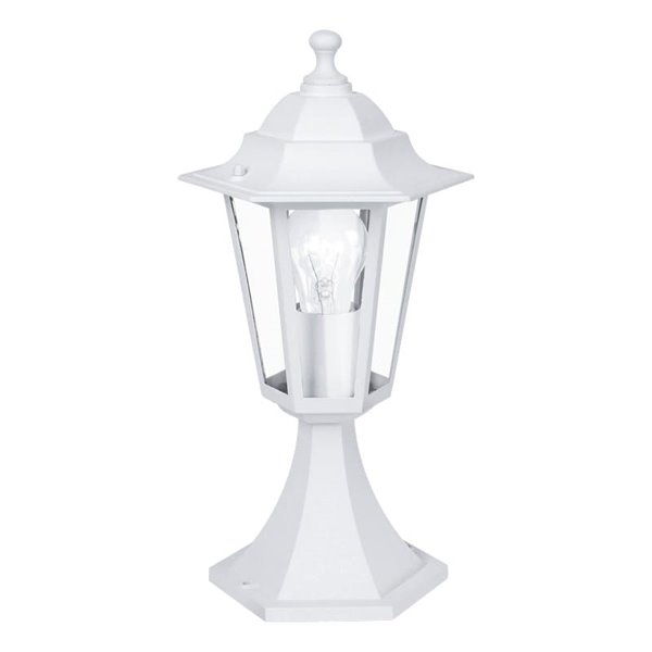 Lámpara de sobremuro exterior tipo farol LATERNA 5 blanco, IP44 E27 (no incl.)
