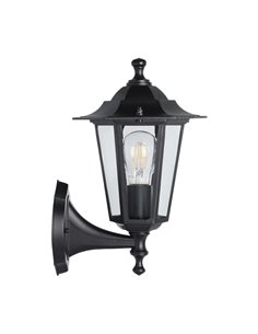 Applique d'extérieur noire LANTERNA 4, IP44 E27 (non incl.)