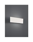Aplique rectangular moderno con luz LED indirecta CLIMENE, blanco, 3000K 1280Lm, 2x5,4W, 255mm largo