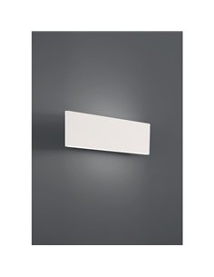 Aplique rectangular moderno con luz LED indirecta CLIMENE, blanco, 3000K 1280Lm, 2x5,4W, 255mm largo 2