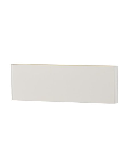 Aplique rectangular moderno con luz LED indirecta CLIMENE, blanco, 3000K 1280Lm, 2x5,4W, 255mm largo