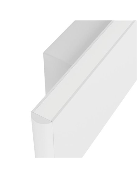 Applique murale rectangulaire moderne à lumière LED indirecte CLIMENE, blanc, 3000K 1280Lm, 2x5,4W, longueur 255mm