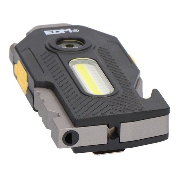 Linterna de seguridad 6 en 1 silbato, martillo, rompe cristales 400Lm 7W IP44
