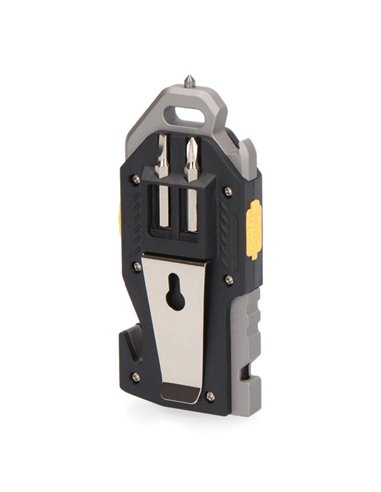 Linterna de seguridad 6 en 1 silbato, martillo, rompe cristales 400Lm 7W IP44