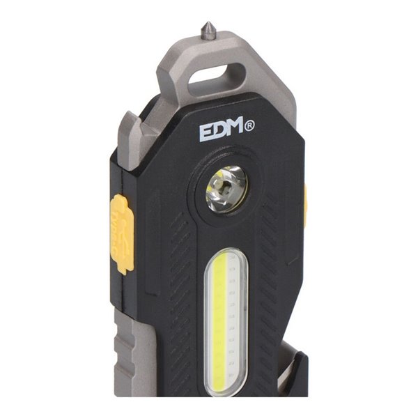 Linterna de seguridad 6 en 1 silbato, martillo, rompe cristales 400Lm 7W IP44