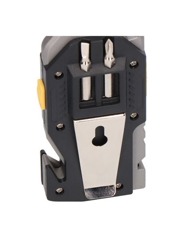 Linterna de seguridad 6 en 1 silbato, martillo, rompe cristales 400Lm 7W IP44