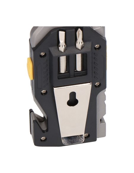 Linterna de seguridad 6 en 1 silbato, martillo, rompe cristales 400Lm 7W IP44