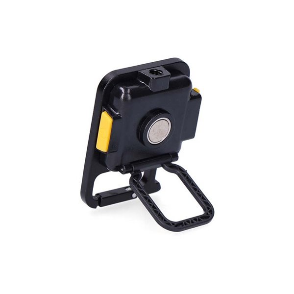 Lampe torche porte-clés multifonction avec aimant, mousqueton, filetage pour trépied, poignée et décapsuleur 6W