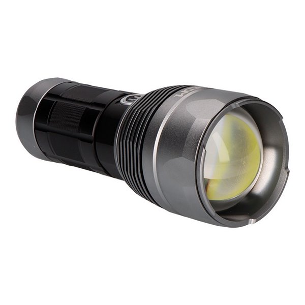Linterna LED táctica Titanforce recargable 14.000Lm 6500K 150 W IP44 + cordón