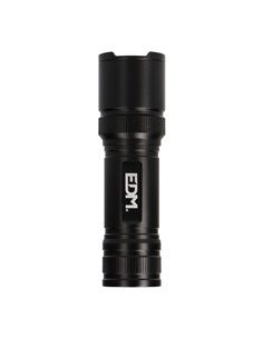 Linterna LED táctica Black Grip de aluminio 150Lm con zoom 3xAAA incluidas