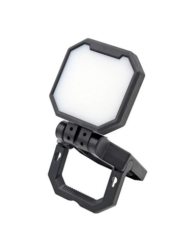 Projecteur de travail LED 20 W 2 000 lm, 3 positions, avec crochet et poignée, IP44