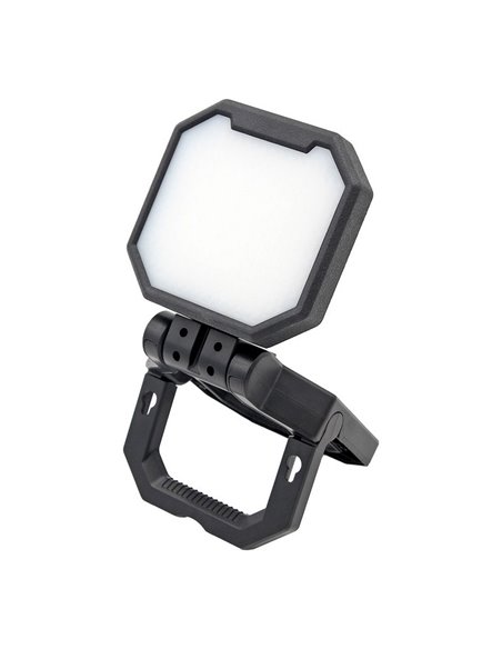 Foco LED de trabajo 20W 2.000Lm 3 posiciones, con gancho y asa IP44 