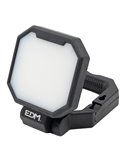 Foco LED de trabajo 20W 2.000Lm 3 posiciones, con gancho y asa IP44 