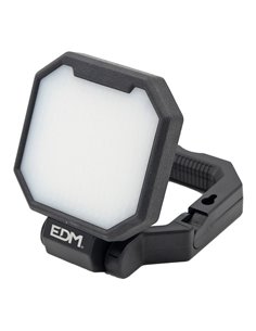 Foco LED de trabajo 20W 2.000Lm 3 posiciones, con gancho y asa IP44 