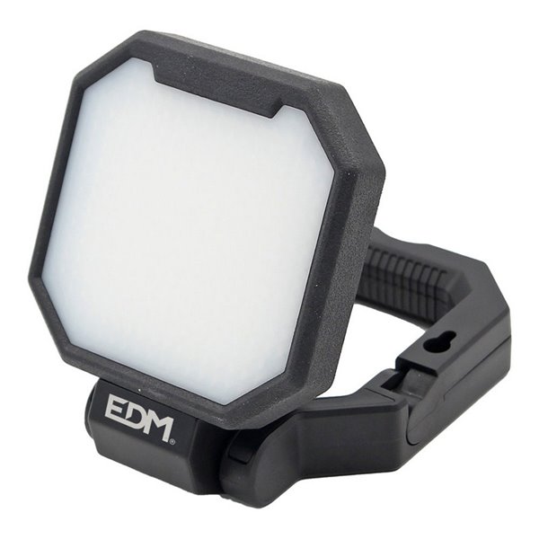 Foco LED de trabajo 20W 2.000Lm 3 posiciones, con gancho y asa IP44 