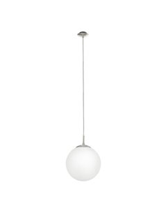 Luminária pendente RONDO esfera branca fosca Ø250mm, E27 (não incl.)