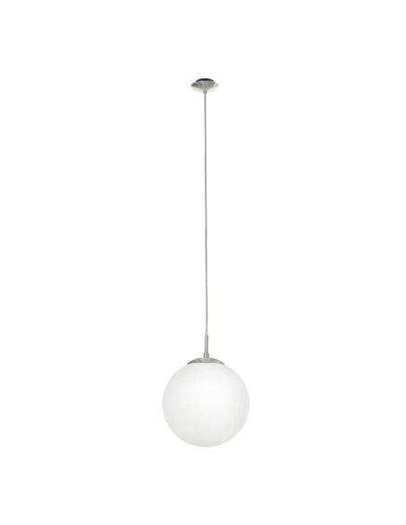 Lámpara colgante esfera blanco mate RONDO Ø250mm, E27 (no incl.)