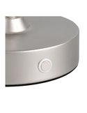 Lámpara de sobremesa KENNY recargable USB 1,5W 1x 140lm, 3000K IP20 Negro/Gris