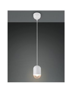 Lámpara de techo NARA altura regulable bombilla excl. 1x E27 max. 15W IP20 Blanco 2