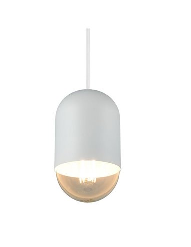 Lámpara de techo NARA altura regulable bombilla excl. 1x E27 max. 15W IP20 Blanco