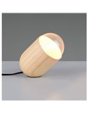 Lámpara de sobremesa NARA madera natural bombilla excl. 1x E27 max. 15W