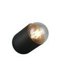 Lámpara de sobremesa NARA bombilla excl. 1x E27 max. 15W Negro