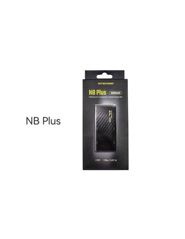 Power bank NB Plus 10.000mAh batería Li-ion, carga USB-C 22,5W IPX7 155g
