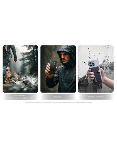 Power bank NB Plus 10.000mAh batería Li-ion, carga USB-C 22,5W IPX7 155g