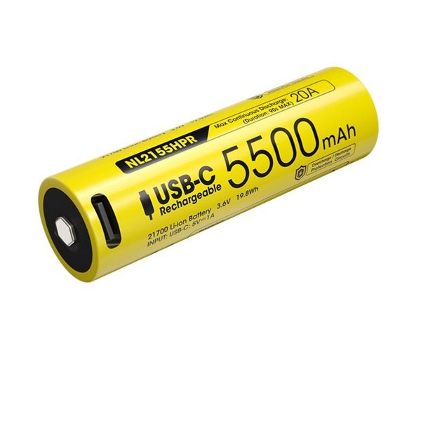 Batería NL2155HPR 5500mAh 3,6V USB-C recargable IPX6