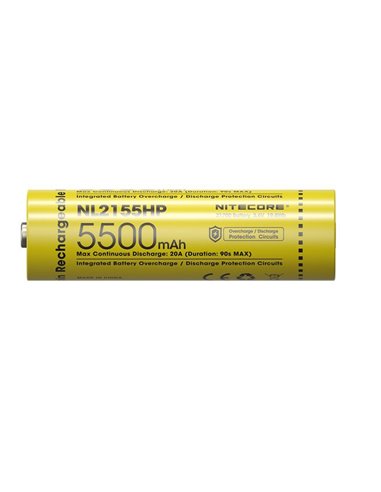 Batería NL2155HP 5500mAh 21700 3,6V IPX6