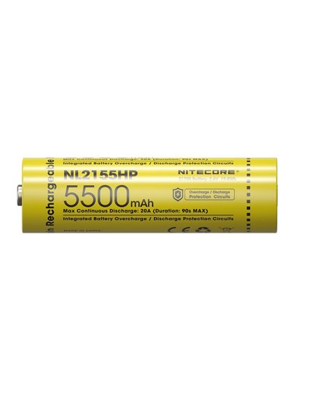 Batería NL2155HP 5500mAh 21700 3,6V IPX6