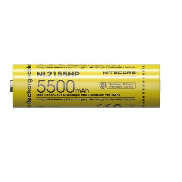 Batería NL2155HP 5500mAh 21700 3,6V IPX6