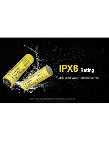 Batería NL2155HP 5500mAh 21700 3,6V IPX6